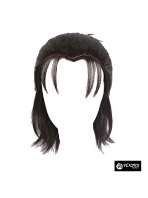 Parrucca Maschera Carnevale Simil Attack on Titans Wig Cosplay Eren 4 ATITAN11WIG